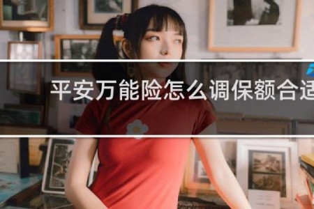 平安万能险怎么调保额合适